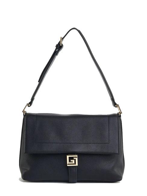 GAUDÌ BRIGITTE Shoulder bag with flap BLACK - Women’s Bags