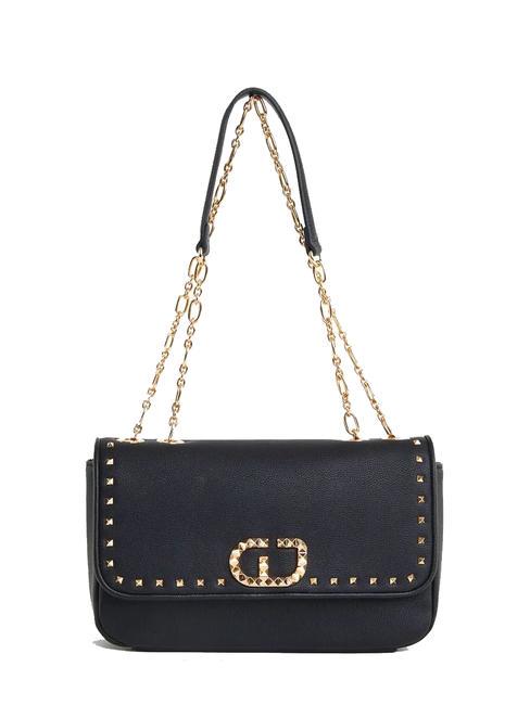 Gaudì Venice Shoulder Bag With Applications Black - Buy At Outlet Prices!