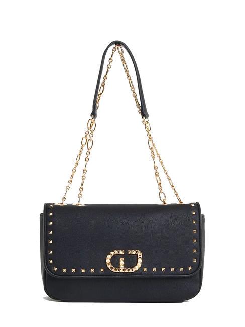 GAUDÌ VENICE Shoulder bag with applications BLACK - Women’s Bags