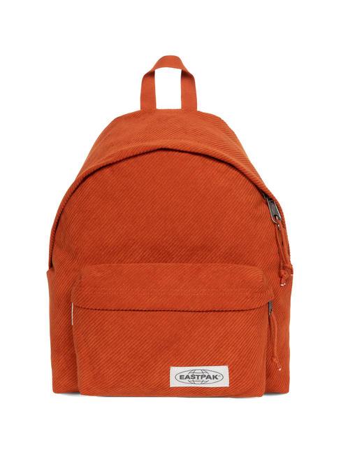 EASTPAK PADDED PAK'R Backpack cords angled rust - Backpacks & School and Leisure