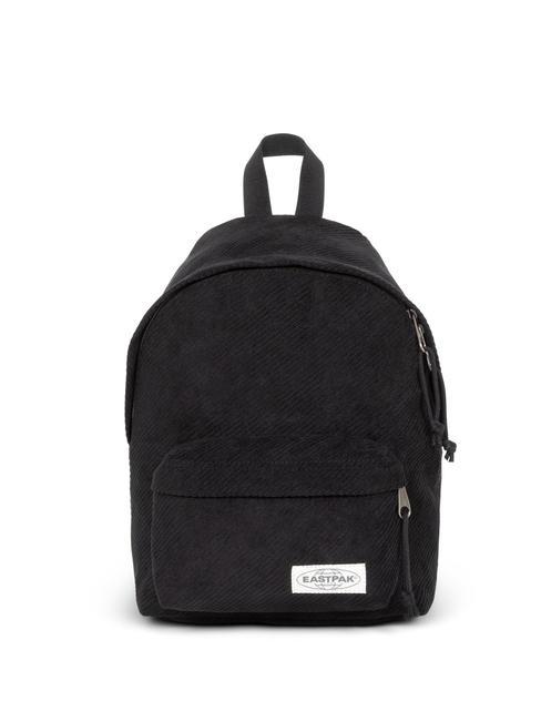 EASTPAK ORBIT XS Small Size Backpack cords angled black - Backpacks & School and Leisure