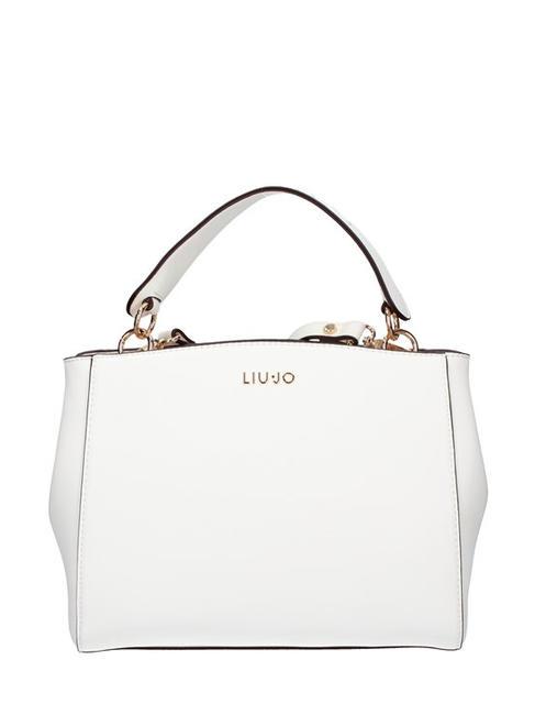 LIUJO JORAH Hand bag, with shoulder strap OFFWHITE - Women’s Bags