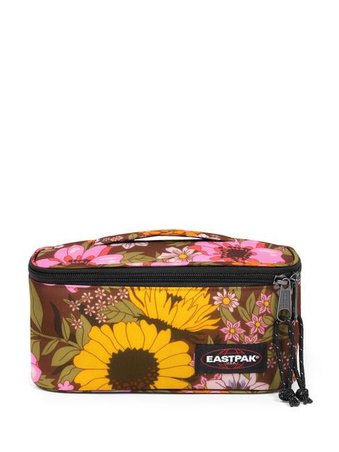 EASTPAK TRAVER  Beauty case popflower brown - Beauty Case