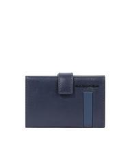 PIQUADRO PAUL Leather card holder - Men&rsquo;s Wallets