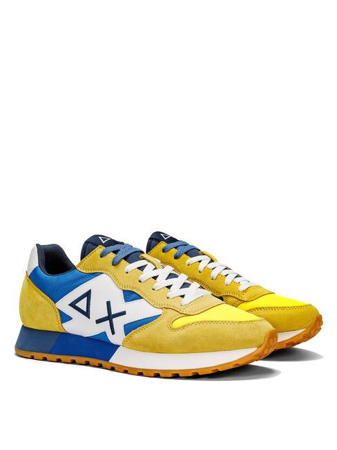 SUN68 JAKI BICOLOR Sneakers yellow/royal - Men’s shoes