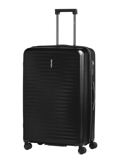 CIAK RONCATO REFLEX Medium size expandable trolley Black - Rigid Trolley Cases