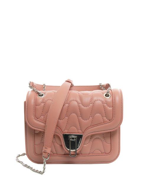 COCCINELLE MARVIN TWIST Shoulder bag in nappa leather camellia - Women’s Bags