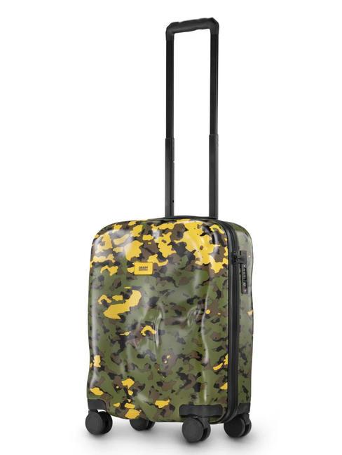 CRASH BAGGAGE ICON PATTERN Hand luggage trolley camo green - Hand luggage