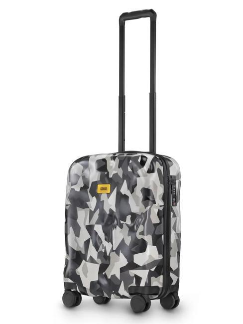 CRASH BAGGAGE ICON PATTERN Hand luggage trolley camo grey - Hand luggage