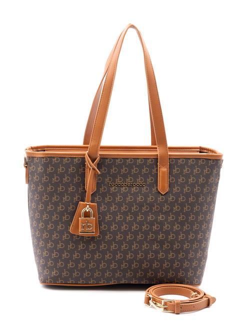 ROCCOBAROCCO DEVA Shopping bag with shoulder strap chocolate - Women’s Bags