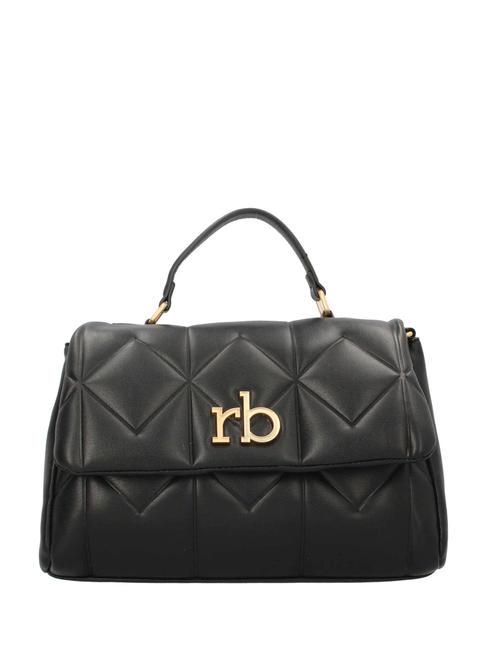 ROCCOBAROCCO SOLE Quilted satchel bag black - Women’s Bags