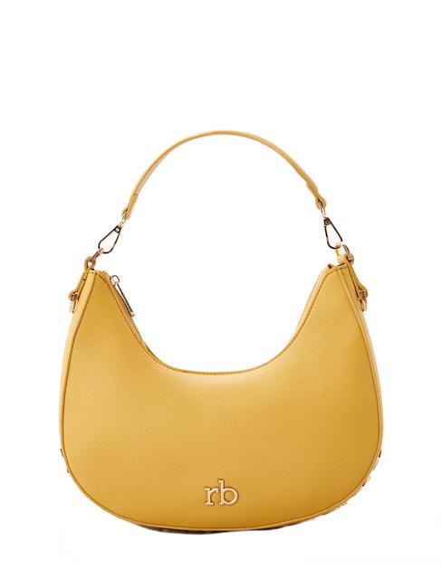 ROCCOBAROCCO NINA Medium shoulder bag ocra yellow - Women’s Bags