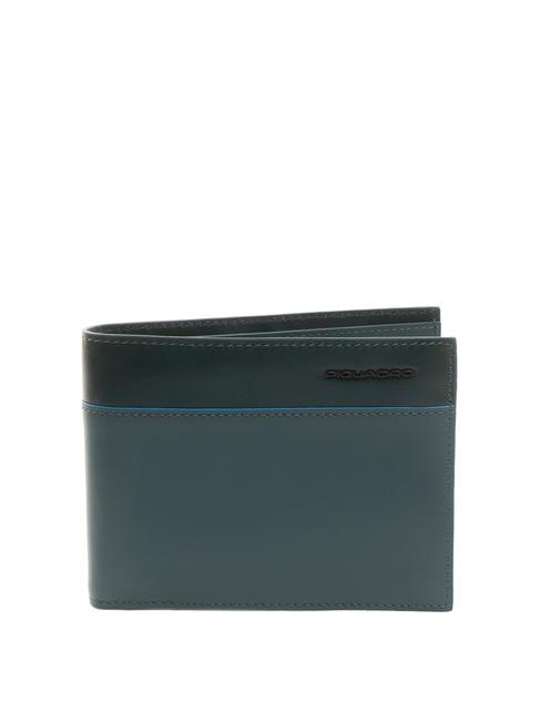 PIQUADRO B2 REVAMP b2  Leather wallet green gray - Men’s Wallets