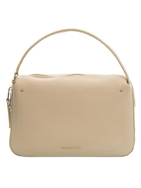 TOSCA BLU AURORA Handbag, with shoulder strap, in leather ivory white - Women’s Bags