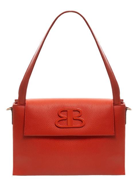 TOSCA BLU JULIA Leather handbag CORAL - Women’s Bags