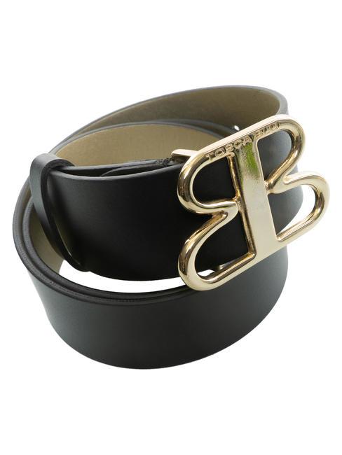 TOSCA BLU LOGO Leather belt Black - Belts