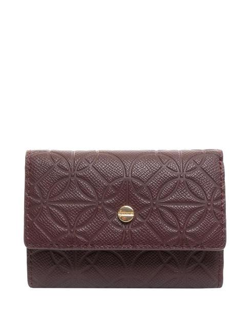 BORBONESE RIVETTO EMBOSSED  Wallet burgundy - Women’s Wallets