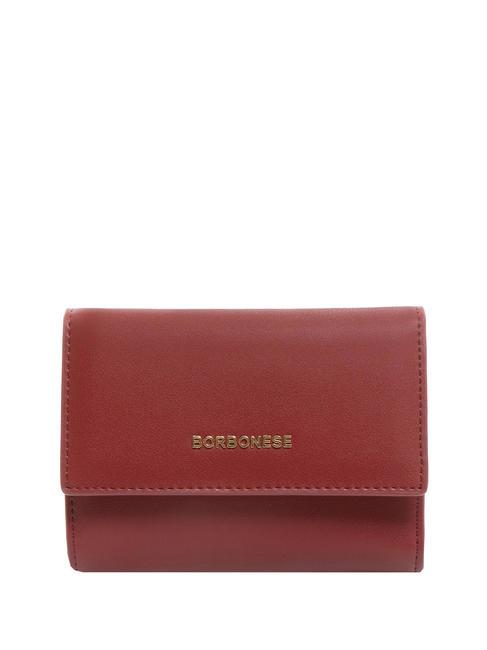 BORBONESE LETTERING wallet Burgundy - Women’s Wallets