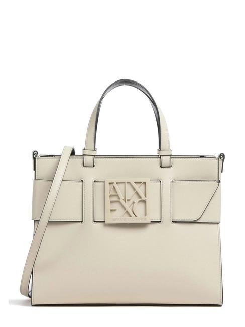 ARMANI EXCHANGE A|X BUCKLE Hand shopper, with shoulder strap dusty ground - Women’s Bags