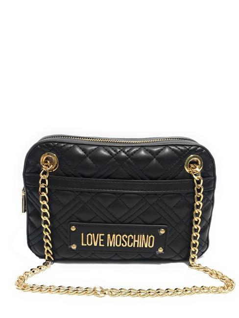 LOVE MOSCHINO QUILTED  Shoulder mini bag Black - Women’s Bags