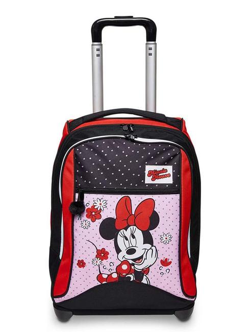MINNIE MOUSE M IS FOR MOUSE 2 wheel trolley backpack Black - Backpack trolleys