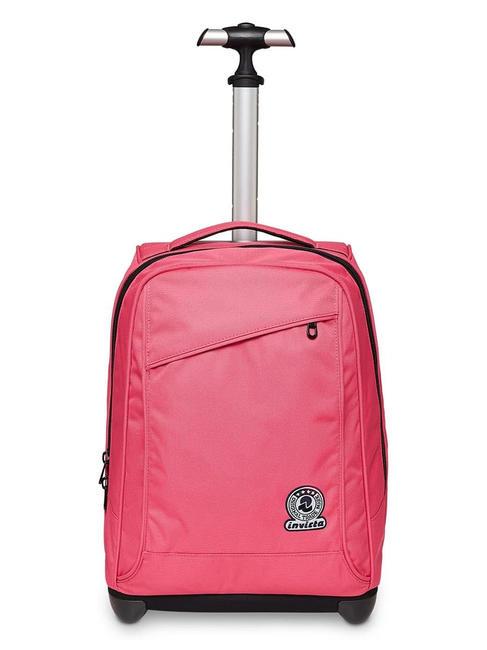 INVICTA SOLID RECYCLED BENIN Trolley backpack beetroot purple - Backpack trolleys