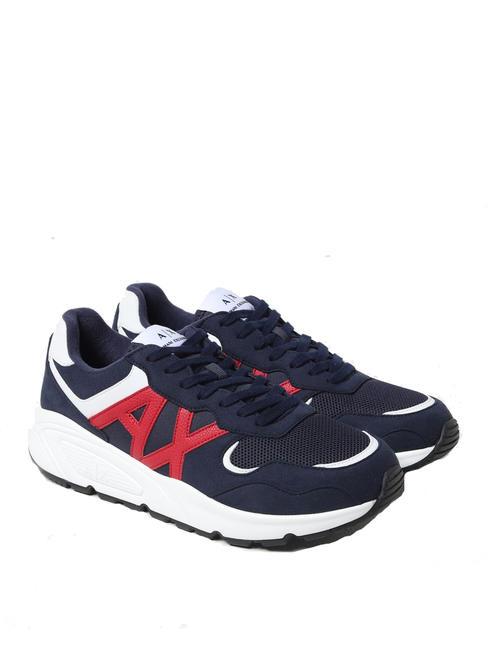 ARMANI EXCHANGE A|X High sneakers blunavy bordeaux - Men’s shoes