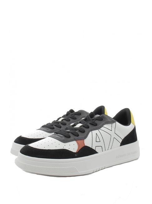 ARMANI EXCHANGE A|X Sneakers black+yellow - Men’s shoes