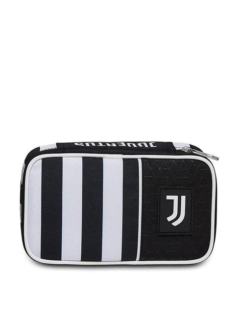 JUVENTUS GLORIOUS WIN 3 zip quick case school kit pencil case Black - Cases and Accessories