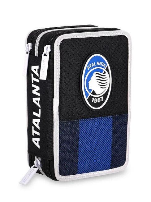 ATALANTA 1907 3 zip pencil case with school kit Black - Cases and Accessories