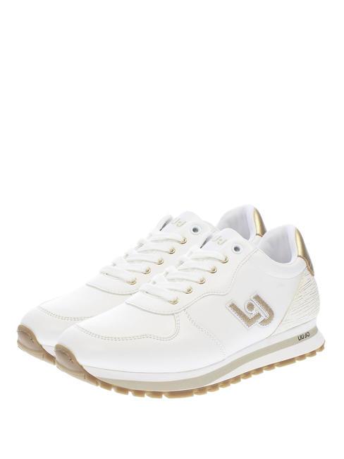 LIUJO WONDER 700 Leather running sneakers white - Women’s shoes