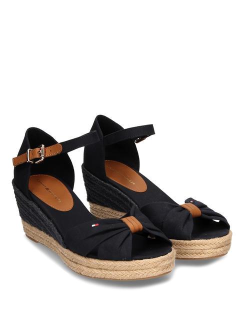 TOMMY HILFIGER BASIC BASIC Open toe sandals BLACK - Women’s shoes