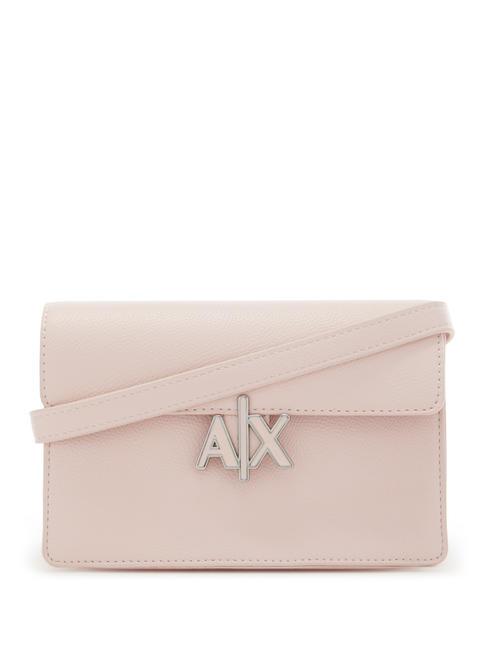 ARMANI EXCHANGE A|X LOGO Mini shoulder bag pink stop - Women’s Bags