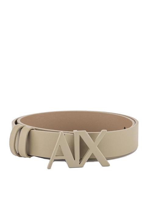 ARMANI EXCHANGE CINTURA in Pelle Buckle with logo internship - Belts