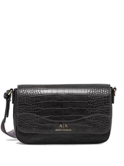 ARMANI EXCHANGE CROCO PRINT shoulder bag Rope - Women’s Bags