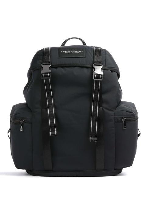 ARMANI EXCHANGE MILANO NEW YORK 13" PC backpack Black - Laptop backpacks