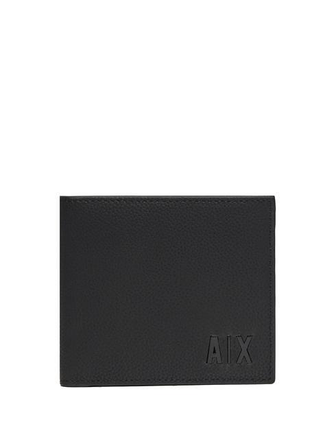 ARMANI EXCHANGE A|X Leather wallet Black - Men’s Wallets