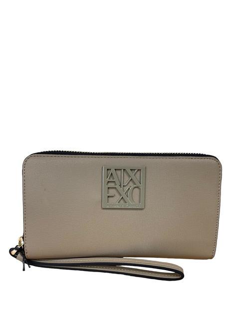 ARMANI EXCHANGE PORTAFOGLIO ZIP AROUND With Polsierina internship - Women’s Wallets