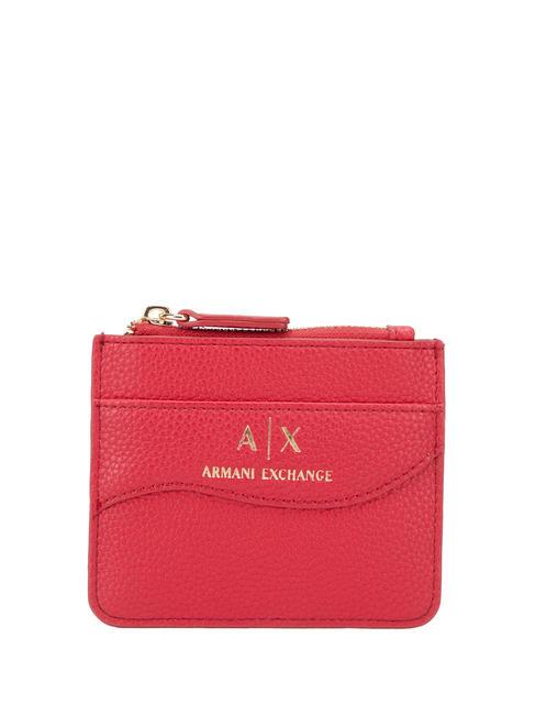 ARMANI EXCHANGE A|X Card holder with zip passion - Women’s Wallets