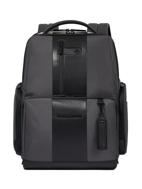 PIQUADRO BRIEF 2 SPECIAL 15.6" laptop backpack Grey - Laptop backpacks