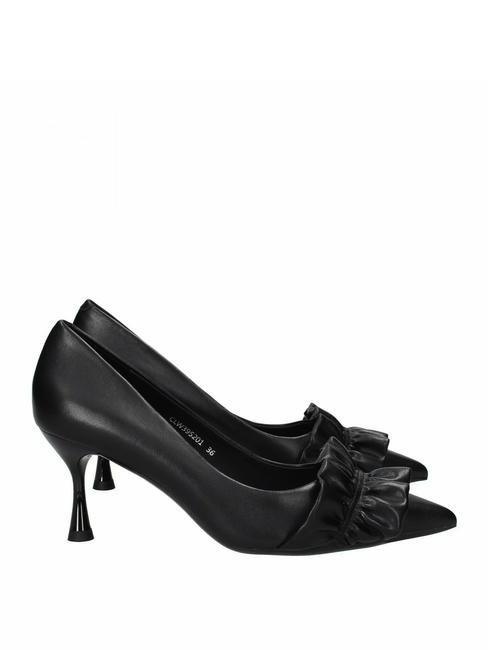 CULT PINK 3952 Medium heel leather pumps black - Women’s shoes