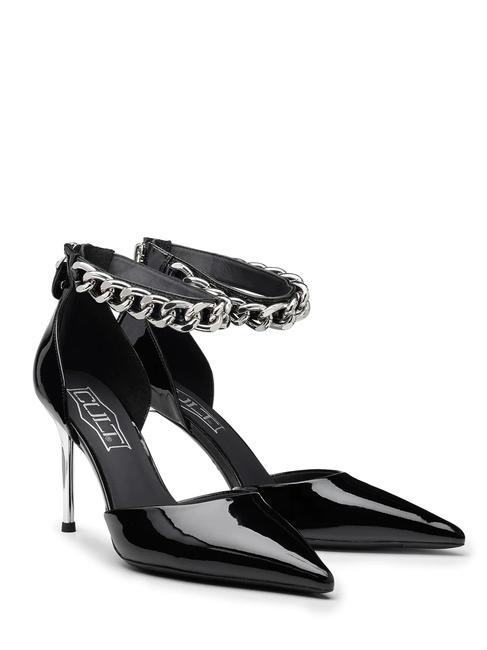 CULT QUEEN 3879 Chain strap patent pumps black - Women’s shoes