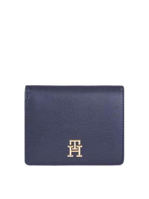 TOMMY HILFIGER TH SPRING CHIC Medium wallet space blue - Women’s Wallets
