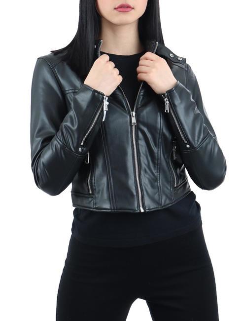 GUESS ANITA  Biker jacket jet black multi - Women's Jackets