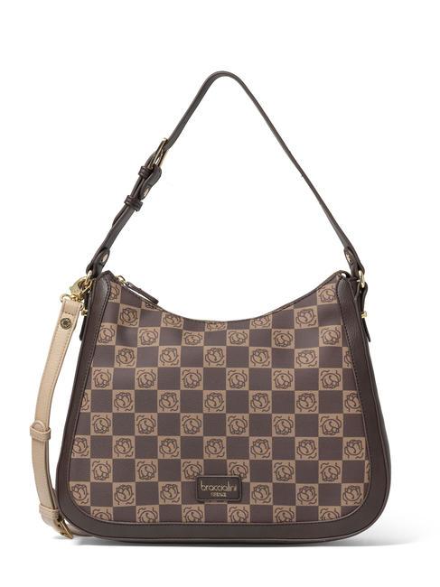 BRACCIALINI MONOGRAM Shoulder bag with shoulder strap brown - Women’s Bags