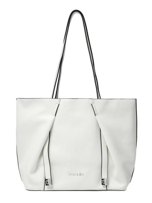 BRACCIALINI GIO Shopper with removable pochette white - Women’s Bags