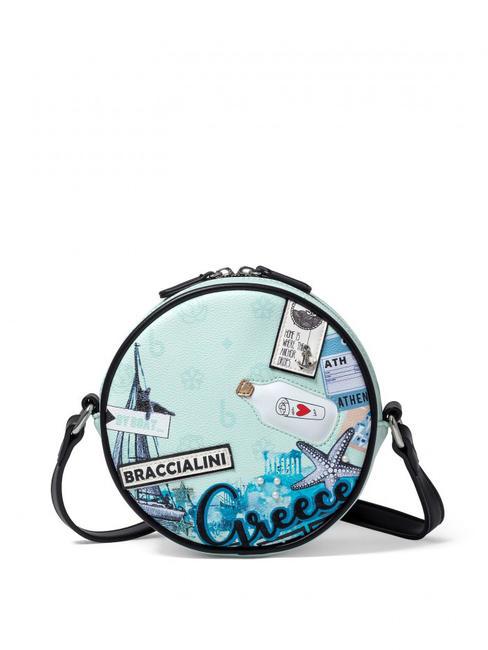 BRACCIALINI CARTOLINE Mini round shoulder bag multi - Women’s Bags