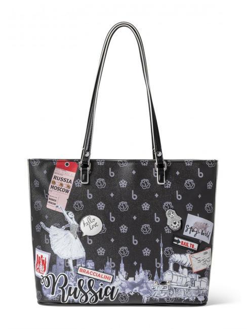 BRACCIALINI CARTOLINE Shoulder shopping bag multi - Women’s Bags