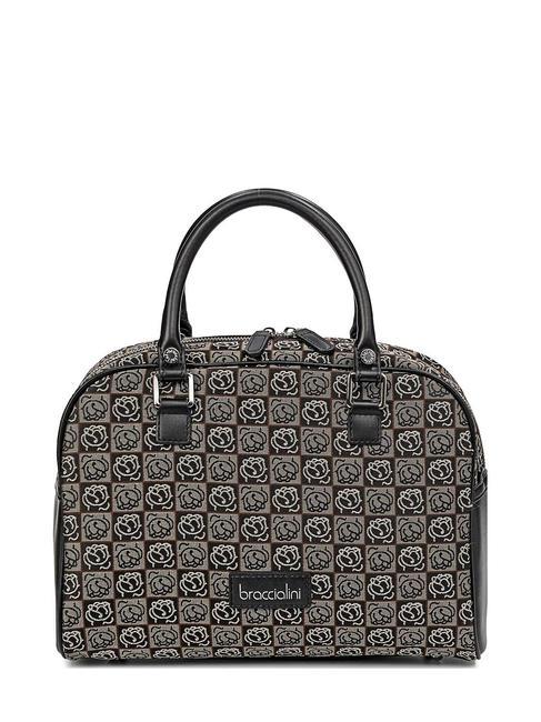 BRACCIALINI MONOGRAM Jacquard trunk bag multi black - Women’s Bags