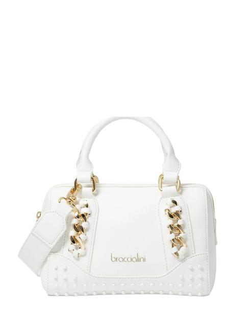 BRACCIALINI ROCK Mini trunk bag with shoulder strap white - Women’s Bags